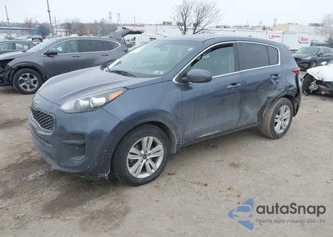 2018 Kia Sportage Lx z USA, uszkodzony, nr VIN KNDPM3AC4J7449610